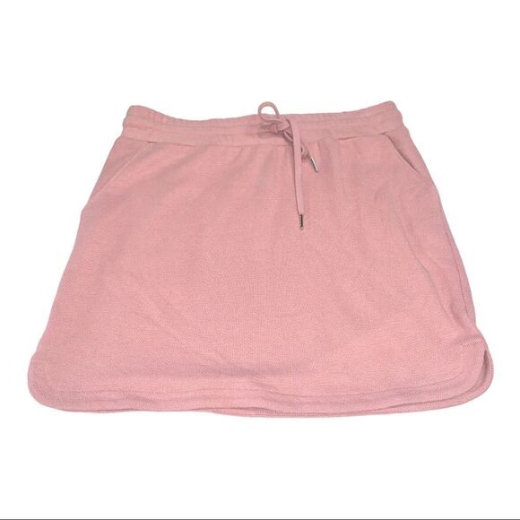 NWT Maurices Pink Dusty Rose French Terry Skirt Sz M - Picture 4 of 9